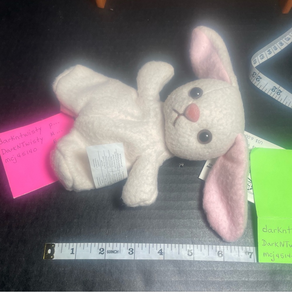 BNWT VINTAGE DISNEY CUPPY BUNNY FROM MOVIE PARENT TRAP 1998 - Picture 7 of 13